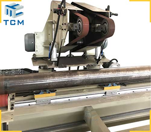 Steel pipe tube automatic polishing machine