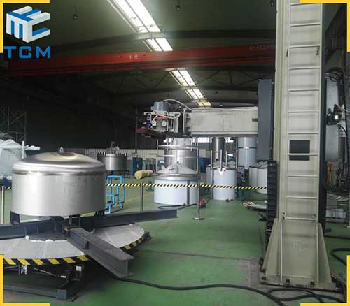 Stainless steel full automatic polishing machine