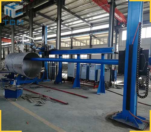 Steel tank automatic Welding machine