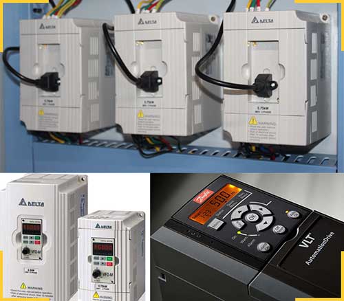 VFD for Steel tank automatic polishing machine