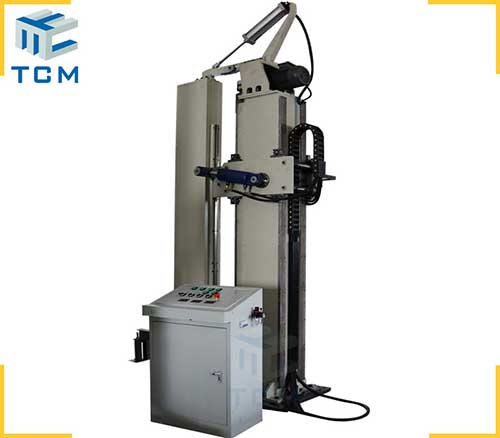 Steel tank longitudinal welding seam crushing machine from China