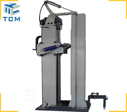 Steel tank longitudinal welding seam crushing machine from China