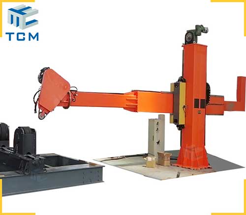 Carbon steel pressure vessel tank welding seam grinding polishing machine