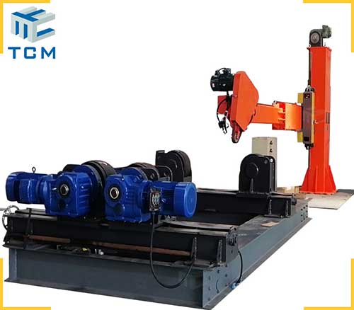 Carbon steel pressure vessel tank welding seam grinding polishing machine