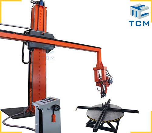 Pressure Vessel Head Dished End Automatic Polishing Machine