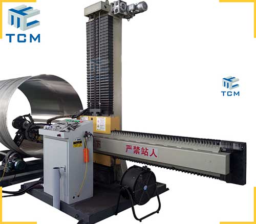 Stainless steel tank shell mirror surface automatic buffing machine