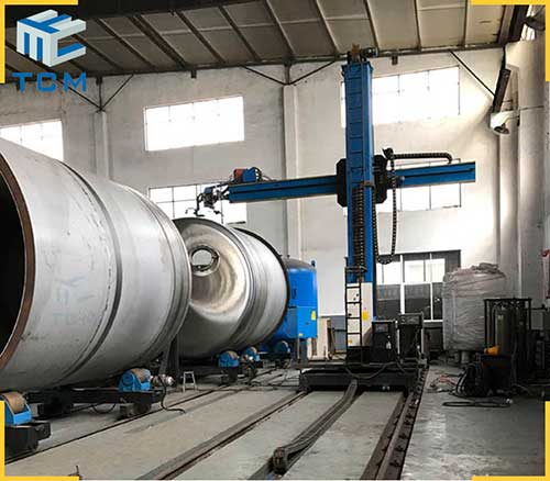 Steel tank automatic Welding machine