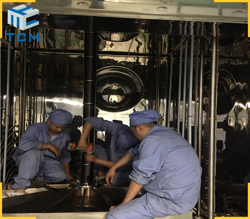lyophilizer hydraulic piston bellow vacuum bellows