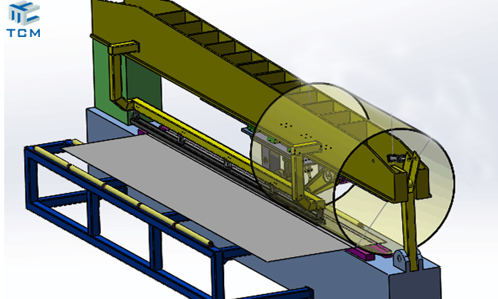 How to do stainless steel sheet / tank shell surface welded joints removal via TCM welding seam planishing & grinding machine?