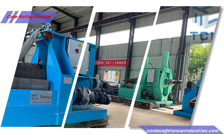 Three shaft cone hydraulic bending machine delivery to Turkey