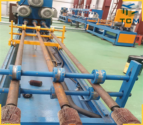 Stainless steel sanitary tubes internal surface mechanical polishing machine