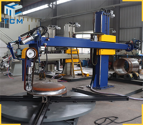 TCM-YT  2 in1 steel tank vessel dishes mechanical polishing machine