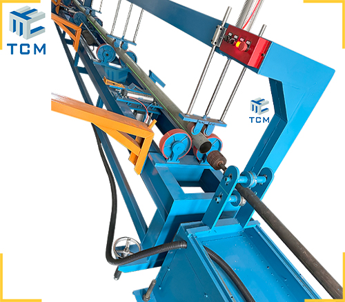 Steel Single pipe internal side PLC automatic polishing machine