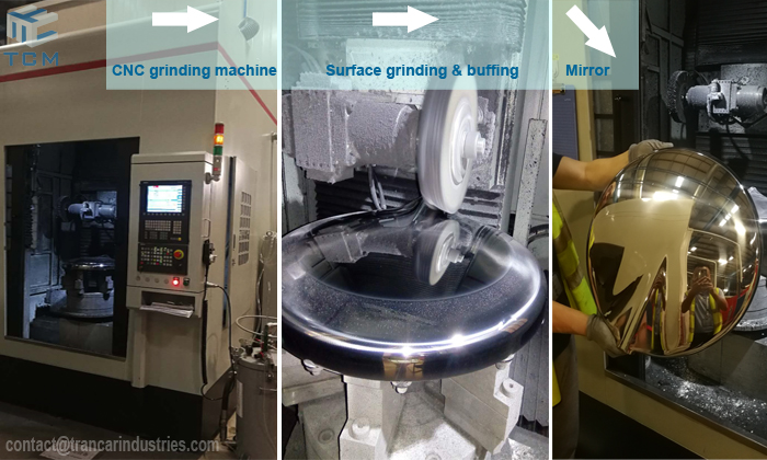 How to reduce the noise when the polishing machine do steel surface grinding?