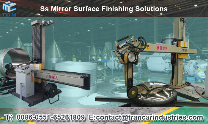 How to get Steel Product surface polishing solutions & grinding machines price from Trancar Industries?