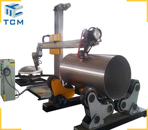 Steel tank automatic grinding machine