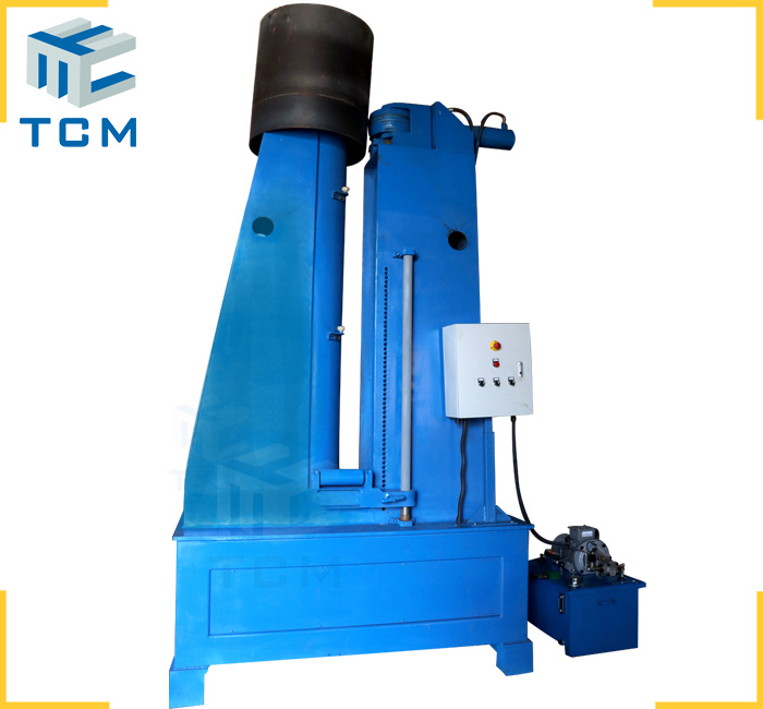 Cylinder circumferential joints planishing machine