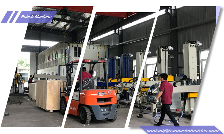 steel tank polishing machine delivery from China machine fabricator workshop  (2).jpg