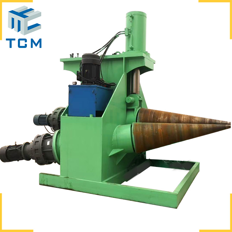 Hydraulic steel conical cone rolling machine from Trancar Industries