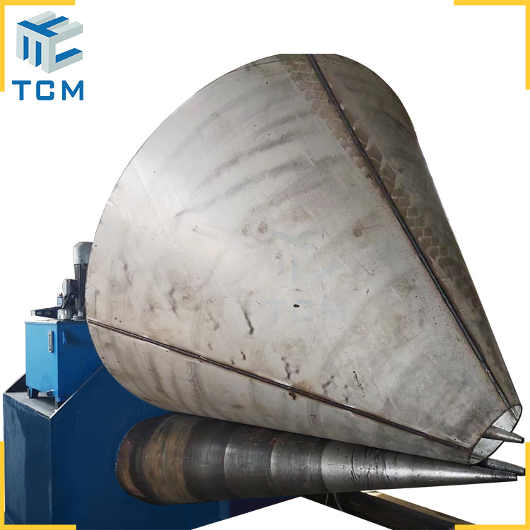 Hydraulic steel conical cone rolling machine from Trancar Industries