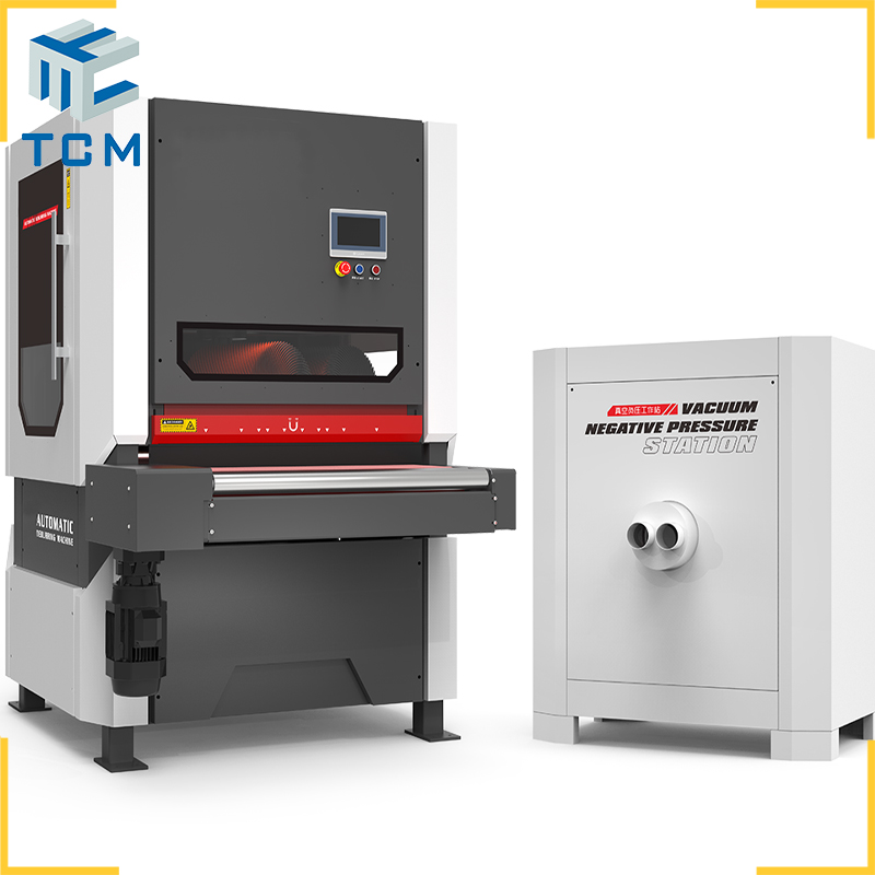 TCM series metal works Automatic Deburring sanding machine
