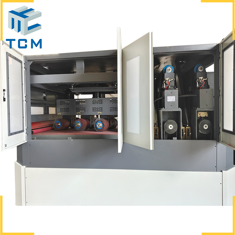 TCM series metal works Automatic Deburring sanding machine